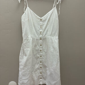 Abercrombie and Fitch Linen mini dress